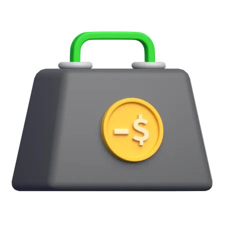 Cost  3D Icon