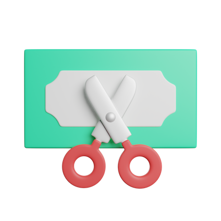 Cost  3D Icon