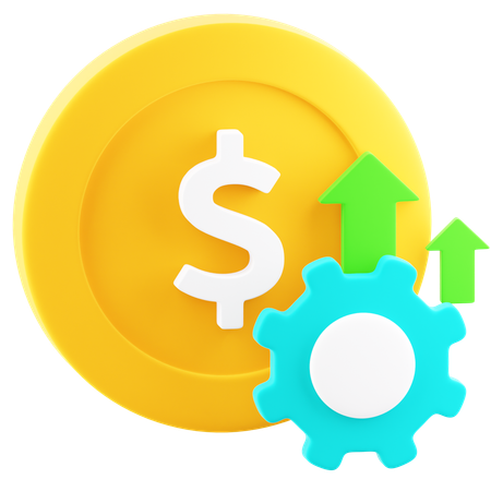 Cost Effectiveness  3D Icon