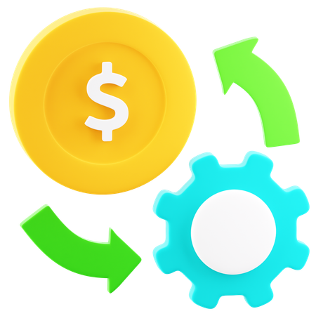 Cost Effectiveness  3D Icon