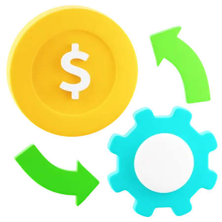 Cost Effectiveness  3D Icon