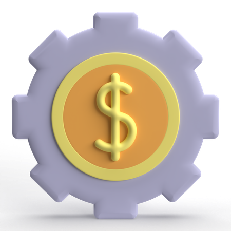 Cost Management  3D Icon