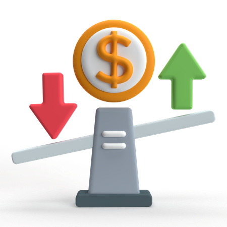 Cost Management  3D Icon