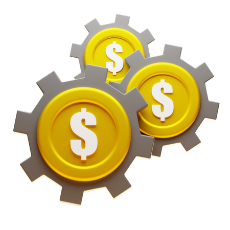 Cost Management  3D Icon