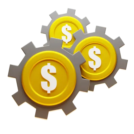 Cost Management  3D Icon