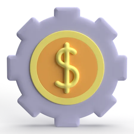 Cost Management  3D Icon