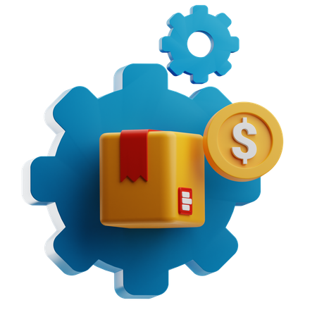 Cost Optimization  3D Icon