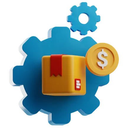 Cost Optimization  3D Icon