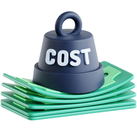 Cost Weight  3D Icon
