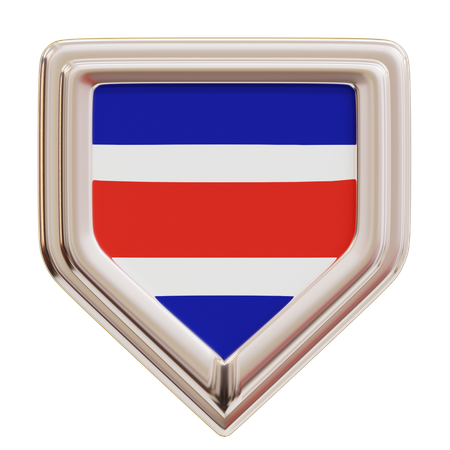 Costa Rica  3D Icon