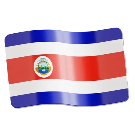 Costa Rica  3D Icon