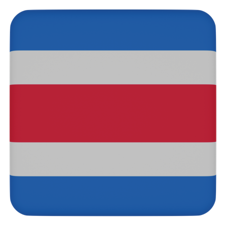 Costa Rica  3D Icon