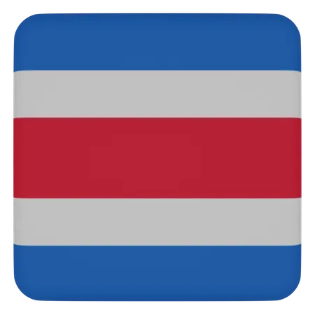 Costa Rica  3D Icon