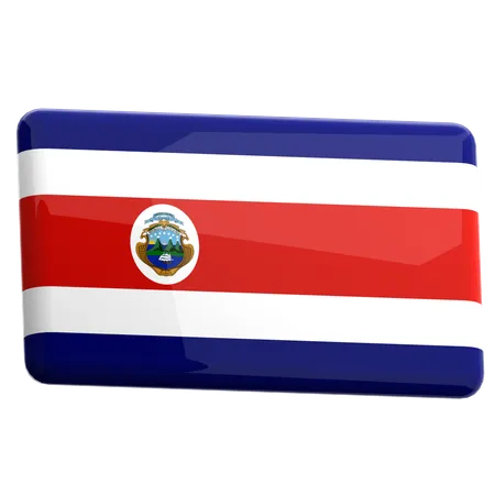 Costa rica  3D Icon