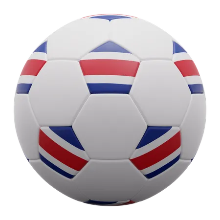 Costa Rica Ball  3D Icon