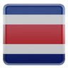 3d for costa rica flag