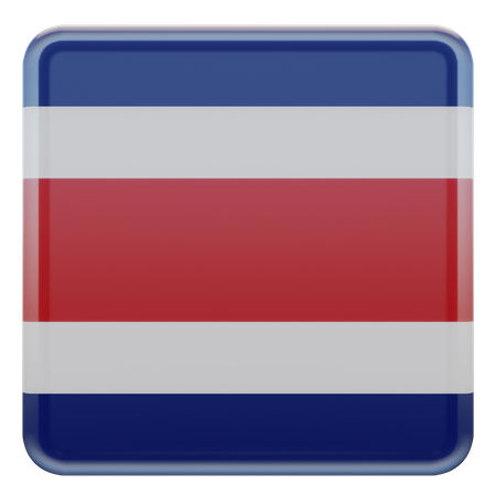 Costa Rica-Flagge  3D Flag