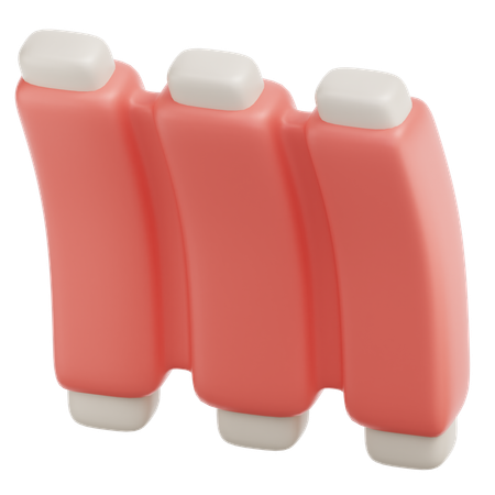 Costelas  3D Icon