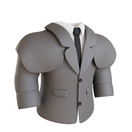 Costume de détective  3D Icon