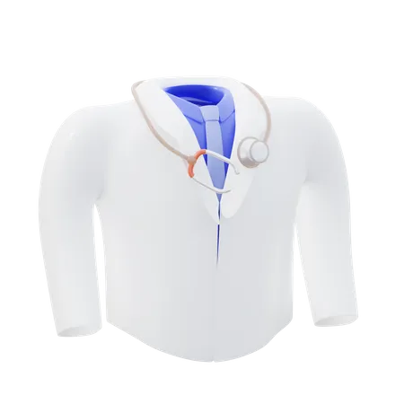 Costume de médecin  3D Icon