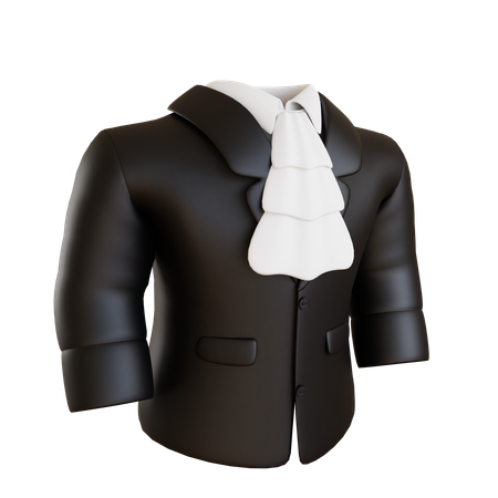 Costume de juge  3D Icon