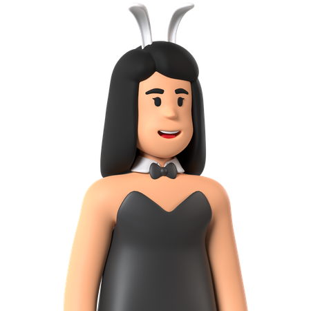 Costume de lapin  3D Icon