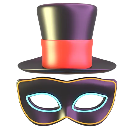 Costume de magicien  3D Icon