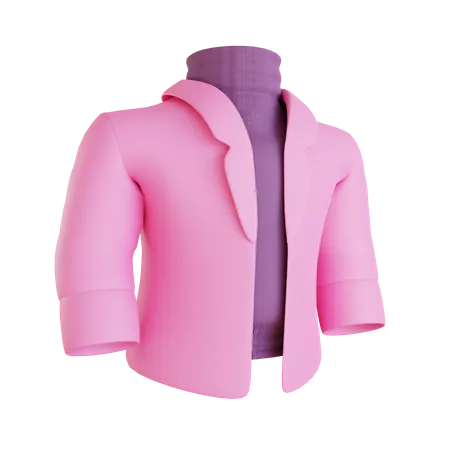 Pull costume femme  3D Icon