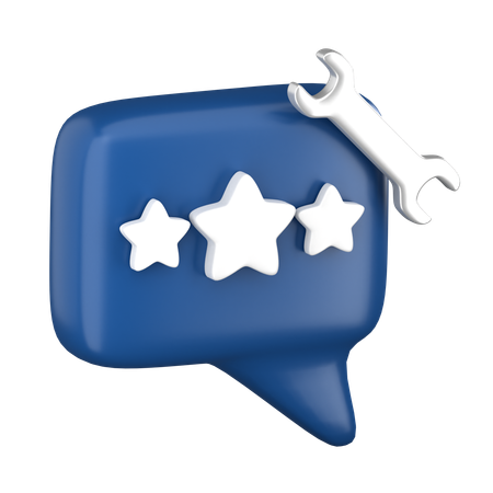 Costumer Review  3D Icon