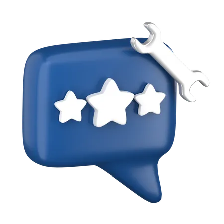 Costumer Review  3D Icon