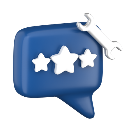 Costumer Review  3D Icon