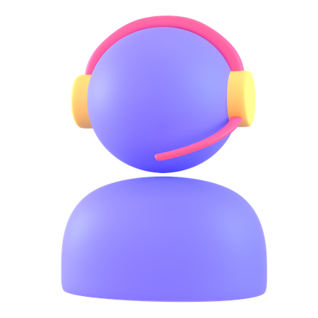 Costumer Service  3D Icon