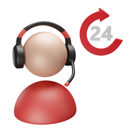 Costumer Service  3D Icon