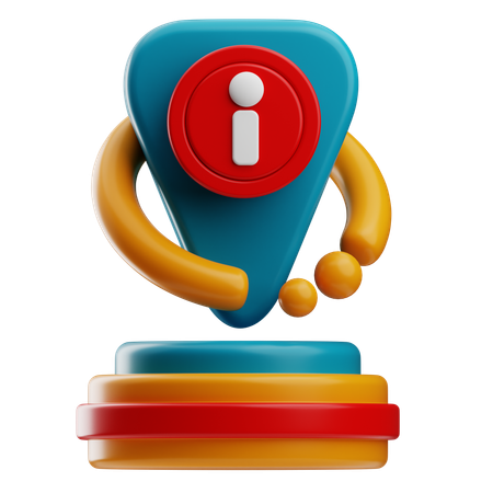 Costumer service information  3D Icon