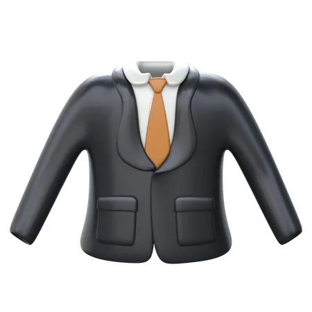 Costumes d'affaires  3D Icon