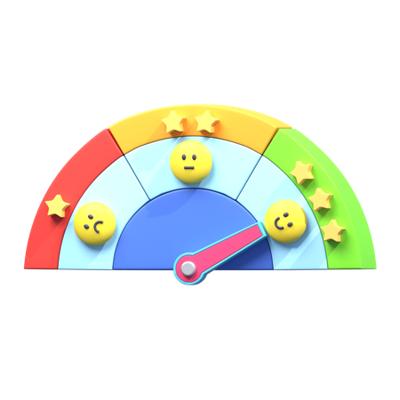 Costummer Satisfaction  3D Icon