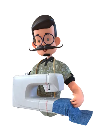 Pacote De Personagens Personalizados 3D Illustration