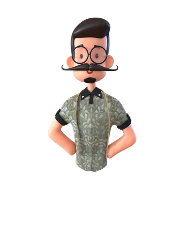 Pacote De Personagens Personalizados 3D Illustration