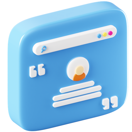 Cita  3D Icon