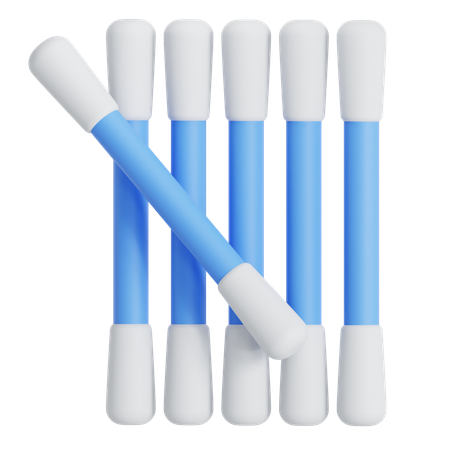 Cotton buds  3D Icon
