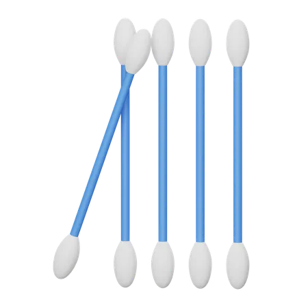 Cotton buds  3D Icon