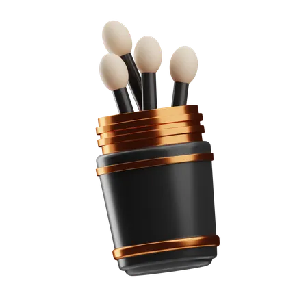 Cotton Buds  3D Icon