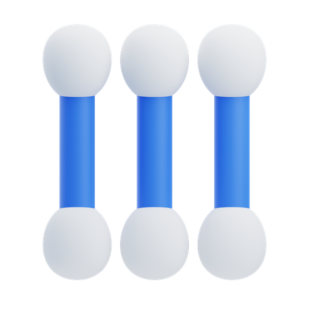 Cotton Buds  3D Icon
