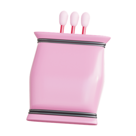 Cotton Buds  3D Icon
