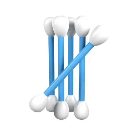 Cotton Buds  3D Icon
