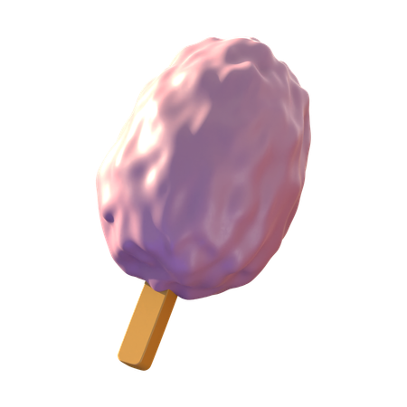 Cotton Candy  3D Icon