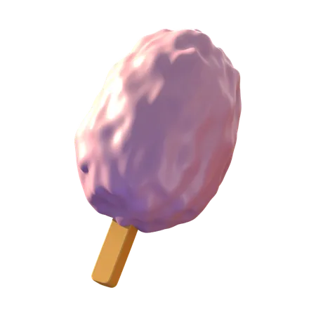 Cotton Candy  3D Icon