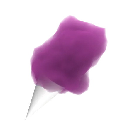 Cotton Candy  3D Icon