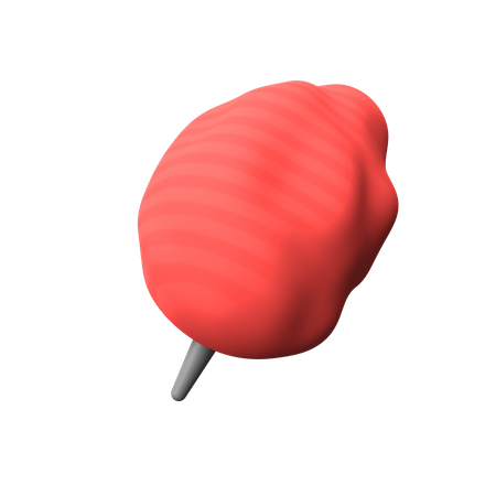 Cotton Candy  3D Icon