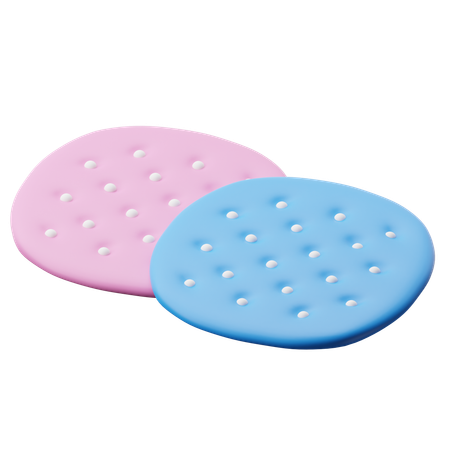 Cotton Pads  3D Icon